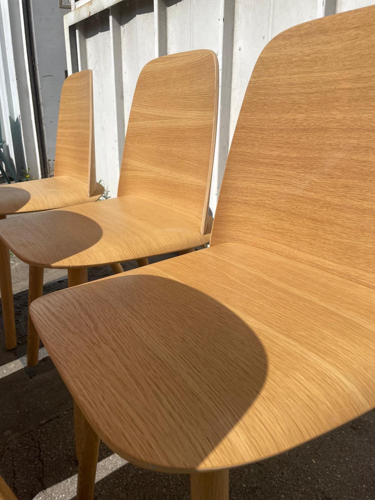 Suite de 6 chaises Nerd Chair, Muuto