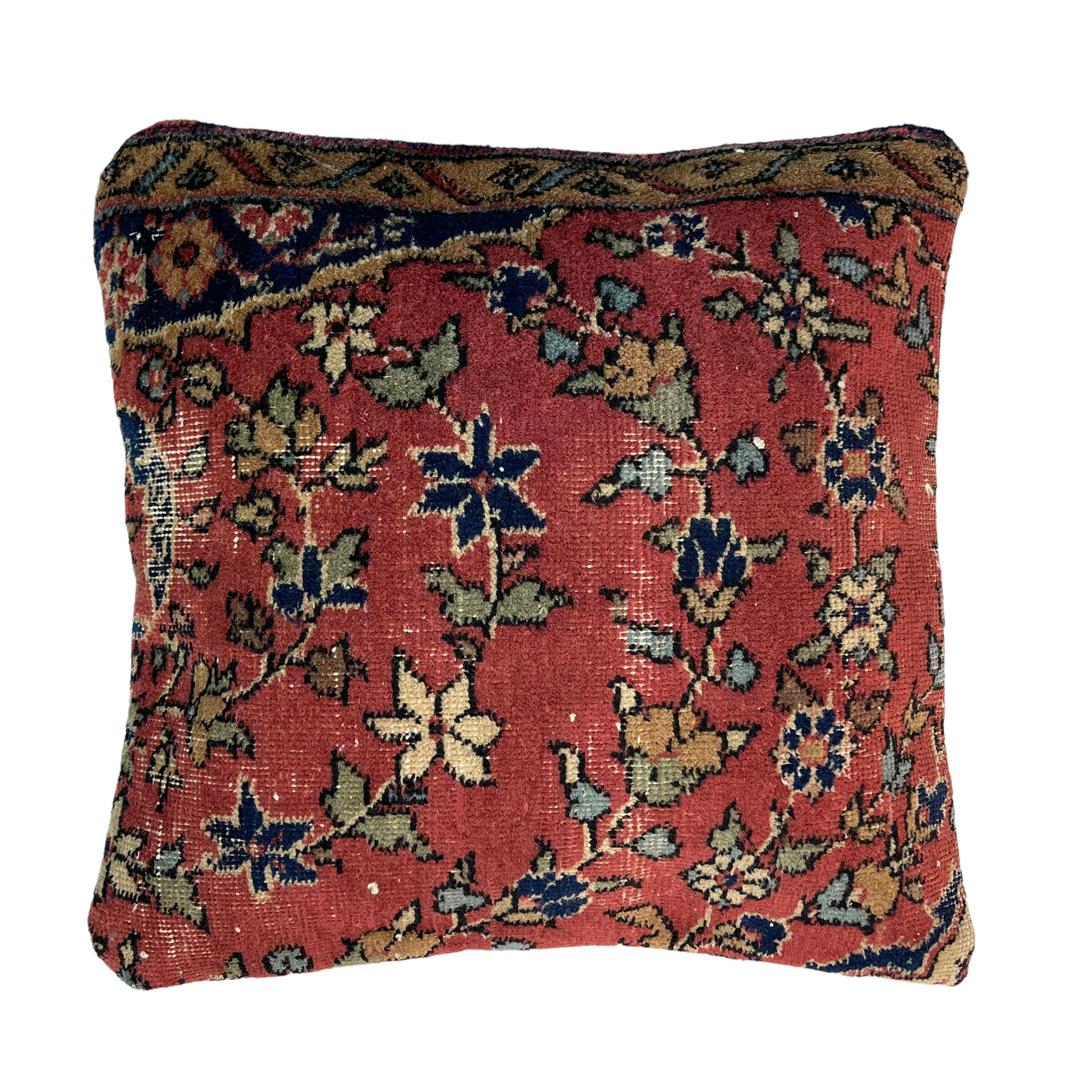 Vintage turkish rug cushion cover 45 x 45 cm