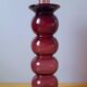Bougeoir en verre contemporain