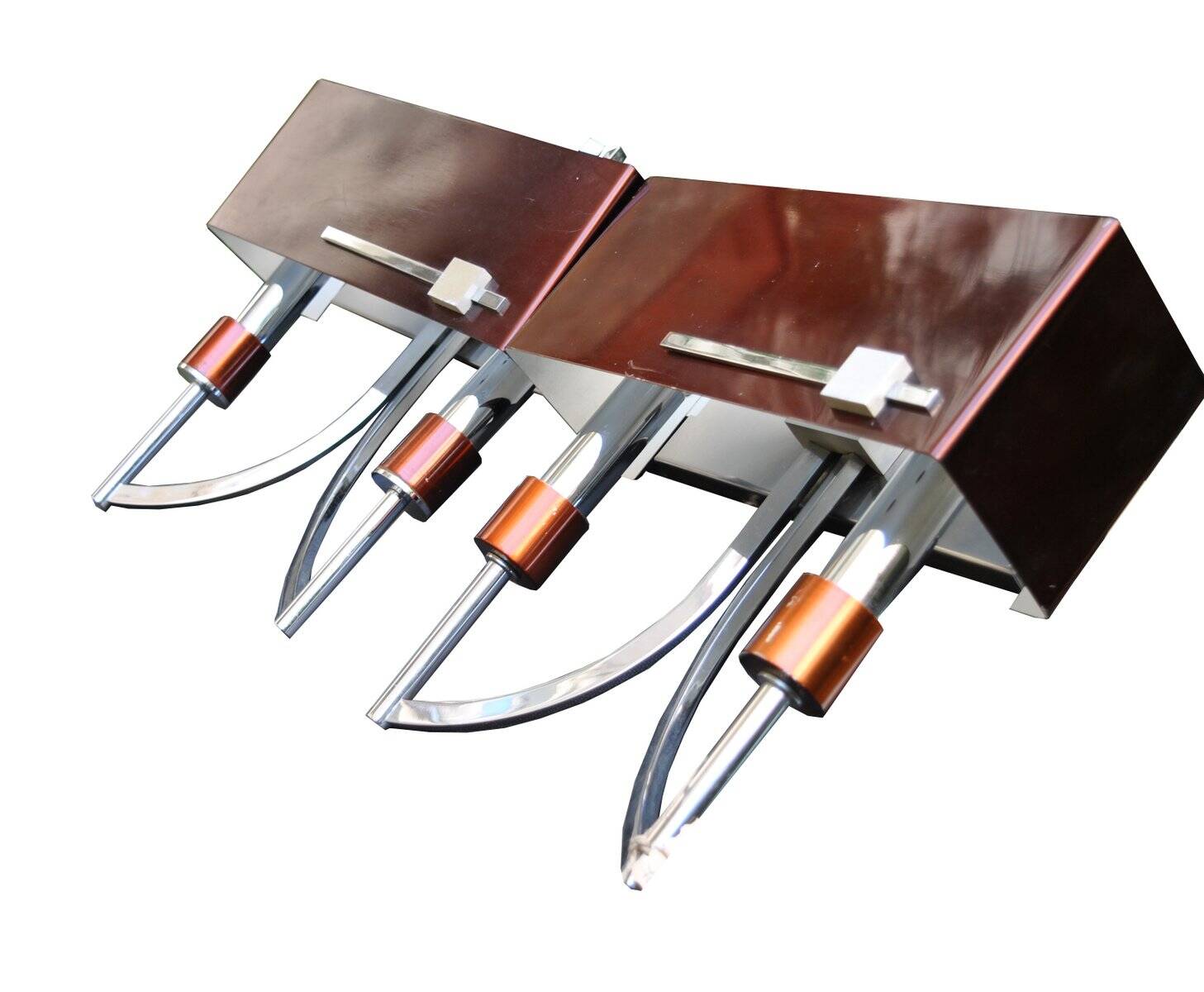 Vintage Stilnovo wall lights, 1960s, set of 2.