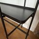 GUBI Console en marbre noir et blanc