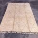 Moroccan rug Beni M'Rirt white - 272 x 346 cm