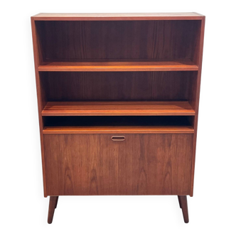 Meuble bibliothèque scandinave en teck