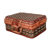 Rattan suitcase