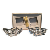BAYEL crystal salt and pepper shaker in box