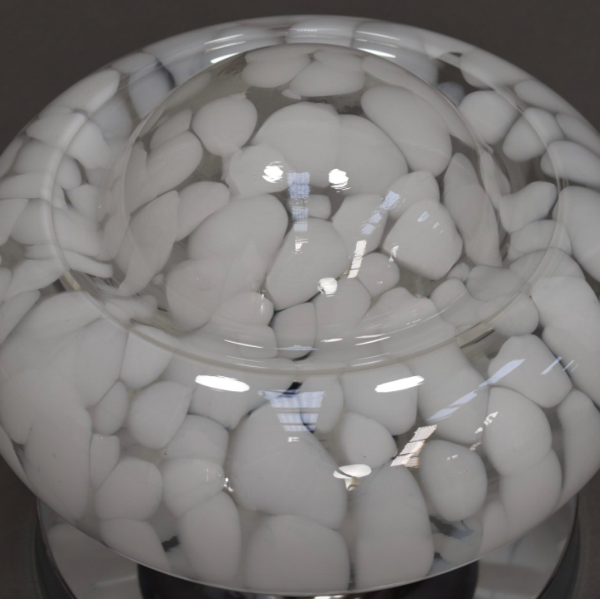 Murano Italy glass desk lamp 1970