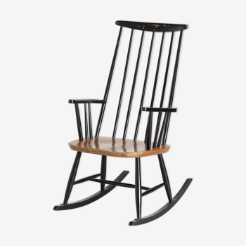 Rocking chair années 60 scandinave