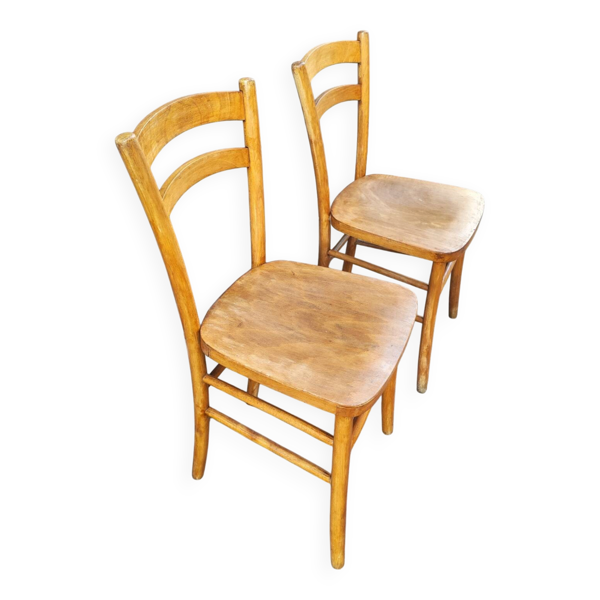 Pair of Luterma bistro chairs 1950