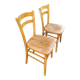 Pair of Luterma bistro chairs 1950