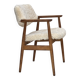 1960s, Danish design by Erik Kirkegaard, model 43, genuine sheepskin.