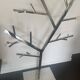 Coat rack tree chrome steel