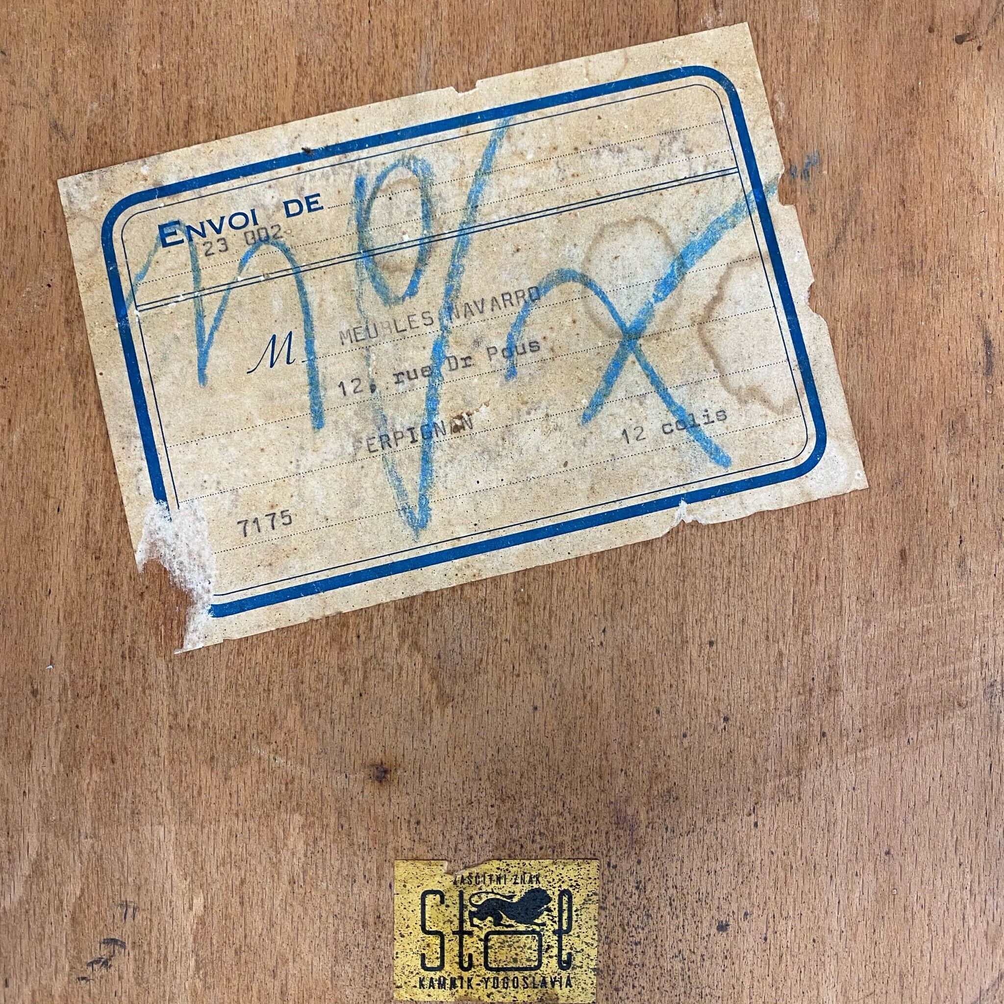 Chairs Fanett edition Stol Kamnik Yugoslavia