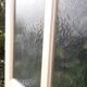 Old translucent glass communication door 82.5x214.2cm