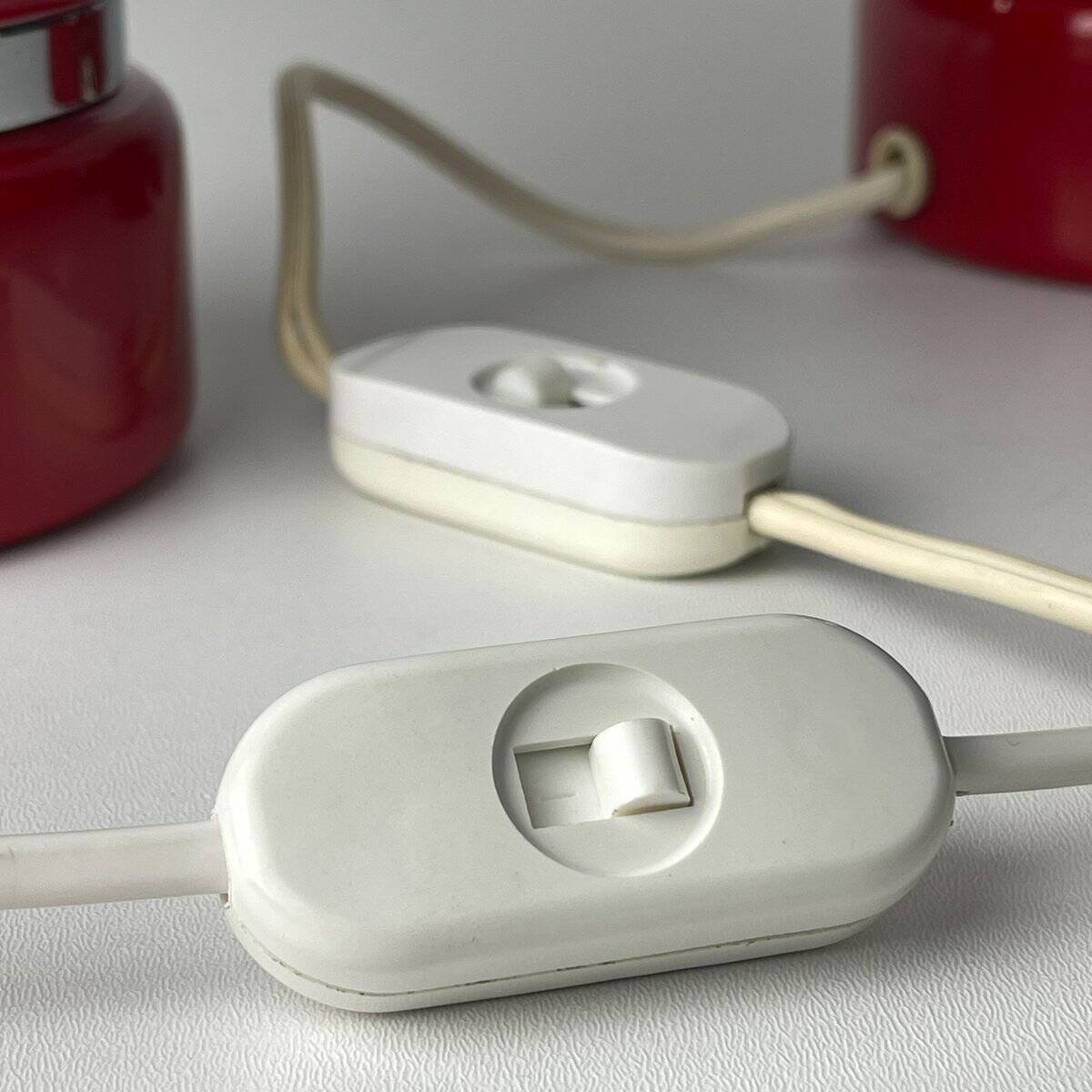 Mid-century table lamps model Bulb attributed to Enrico Tronconi, Italy 1970s, set of 2.