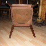Set of 12 high quality mahogany and skai chairs 1940-1950