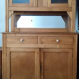 Vintage light wood sideboard