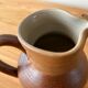 Pitcher in glazed sandstone