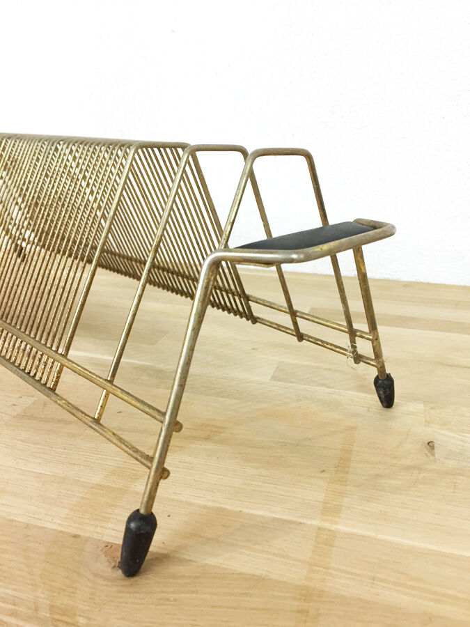 Vintage gold vinyl door, 1960