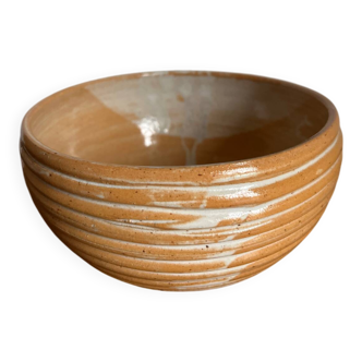Stoneware salad bowl