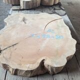 Burnt wood coffee table