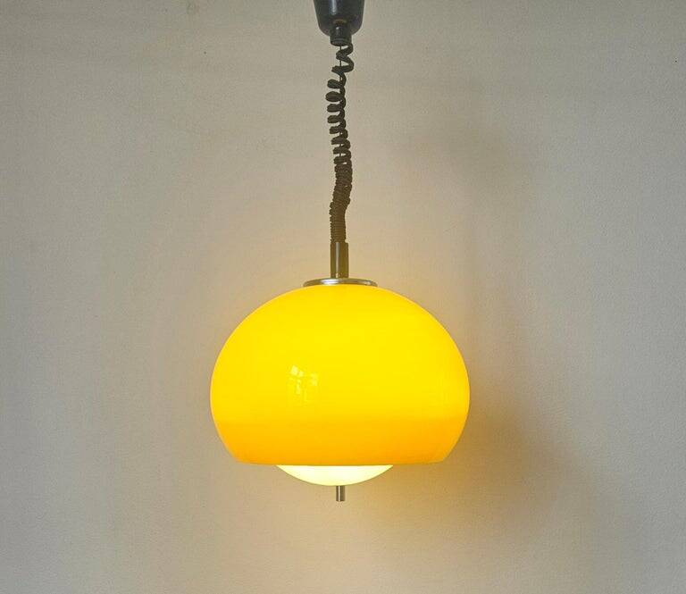 Rare Midcentury Pendant Meblo, Harvey Guzzini, Italy, 1970s