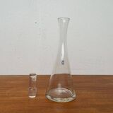 German glass carafe from Christinenhütte