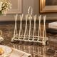 Art Deco Silver Plated Golf Ball and Club Toast Rack – Vintage Luxury Tableware