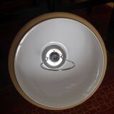 Polymethacrylate mushroom pendant light - 1970s