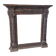 Large fireplace aedicule, carved frame, Renaissance style, 17th century, Italy