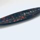 Abstract Art Ceramic Surfboard Bowl Dish from Perignem Studio, Belgium, 1960s
