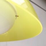 Suspended lamp model KD6 space age from the mid-century by Achille and Pier Giacomo Castiglioni for Kartell, 1960s.