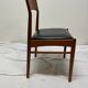 Suite of 6 very beautiful chairs Henning Kjaernulf, ks danemark