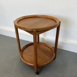Serving trolley in teak with removable trays from Sika Møbler, 1960s