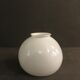 White glass globe