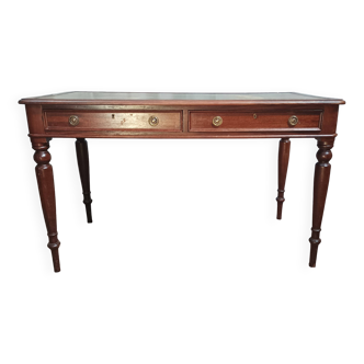 19th century English mahogany desk