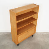 Oak bookcase, Danish design, 1970s, production: Denmark