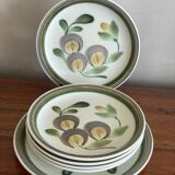 Gien dessert plates