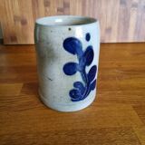 Stoneware mug with Alsatian salt 50 cl