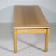 Minimalist Ash wood coffee table, 1970s