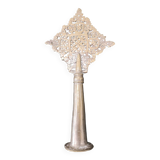 Ethiopian bronze processional cross 19th