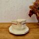 Saucière beige et dorée Saint Amand vintage