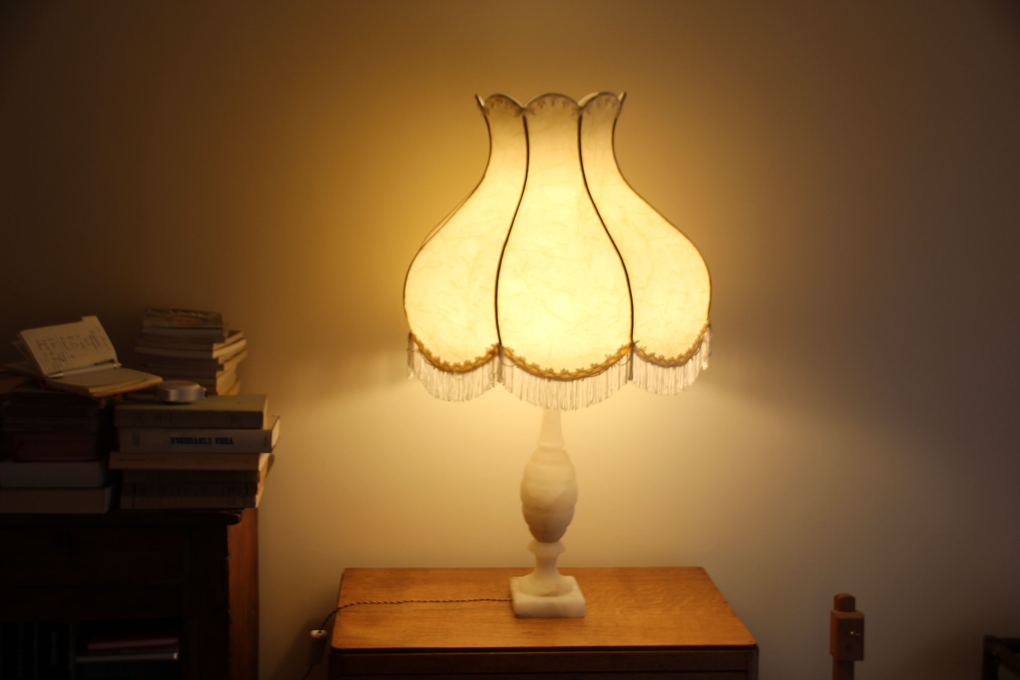 Bedside Lamp Accent Lamp Desk Lamp Abat Day Baroque Style Rococo Large Lamp Vintage