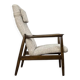 Gfm 64 back armchair with ottoman by edmund homa 1960's