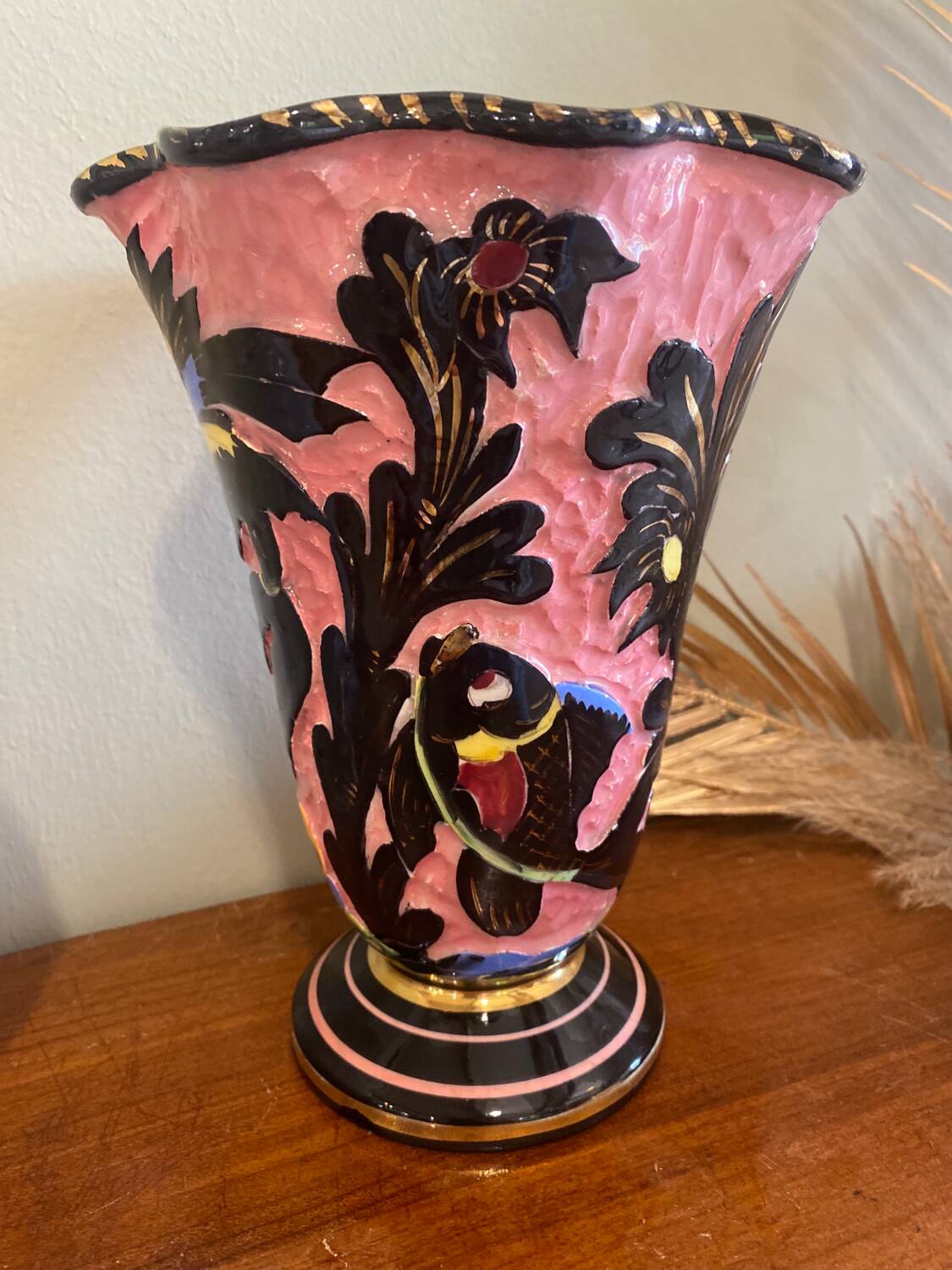 Vase signed Cerdazur Monaco, 70s-80s