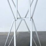 Outdoor metal table series Tio minimalist by Chris Martin for Massproductions, Finland.