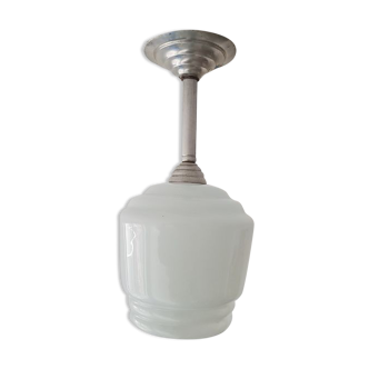 Suspension opalin glass and aluminum