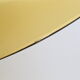 Rectangular amber glass dish, Vereco, vintage