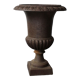 Cast iron planter in the style of a Campana urn, France