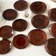 12 assiettes vintage 1970