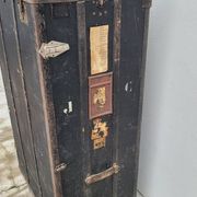 Cabin trunk from the brand "La Malle Bernard" Paris - 1900s